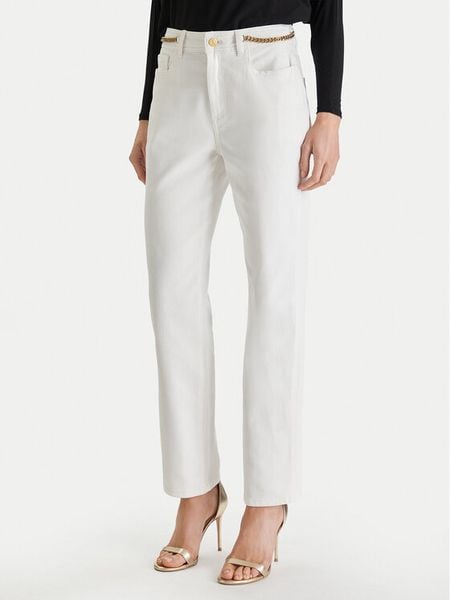 Marciano Guess Jeansy 6RGA01 7455A Biały Regular Fit. Białe jeansy damskie Marciano Guess. Za 391.99 zł.