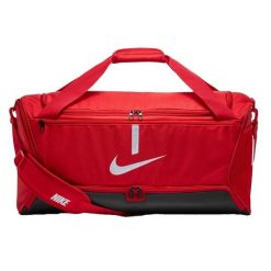 Torba Podróżna Academy Team 60L. Czerwone torby podróżne Nike, bez wzorów, z materiału. Za 187.99 zł.