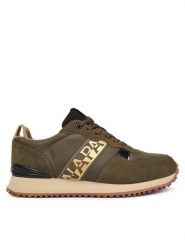 Napapijri Sneakersy Astra NP0A8912 Zielony. Zielone obuwie sportowe damskie Napapijri, z materiału, bez zapięcia. Za 339.99 zł.