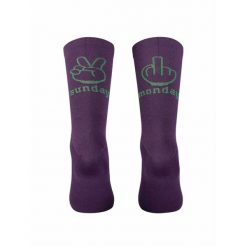 Skarpety rowerowe NORTHWAVE Sunday Monday Sock. Fioletowe skarpetki damskie Northwave, bez wzorów. Za 53.99 zł.