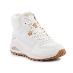 Buty do chodzenia damskie Skechers Uno Rugged Fall Mode. Białe obuwie sportowe damskie Skechers, z materiału, bez zapięcia, trekkingowe. Za 513.00 zł.