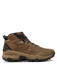 Mammut Trekkingi Sertig II Mid GTX GORE-TEX 3030-04840-7493 Brązowy. Brązowe obuwie trekkingowe damskie Mammut, z gore-texu, bez zapięcia. Za 589.99 zł.