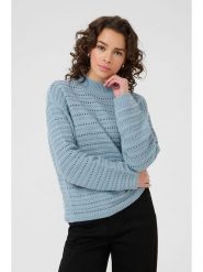 Kaffe Sweter w kolorze błękitnym rozmiar: S. Niebieskie swetry klasyczne damskie Kaffe, s, bez kołnierzyka. Za 82.99 zł.