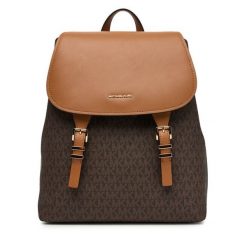 Plecak MICHAEL Michael Kors. Brązowe plecaki MICHAEL Michael Kors, bez wzorów. Za 1,079.00 zł.