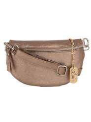 Anna Morellini Skórzana saszetka "Agnese" w kolorze szarobrązowym - 23 x 15 x 1 cm rozmiar: onesize. Brązowe nerki i saszetki damskie Anna Morellini, bez wzorów, z materiału. Za 165.99 zł.