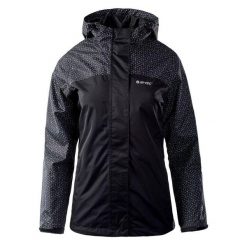 Kurtka Damska Monsa II Light Wodoodporna. Czarne kurtki damskie Hi-tec, xs, bez wzorów, bez kaptura. Za 185.99 zł.