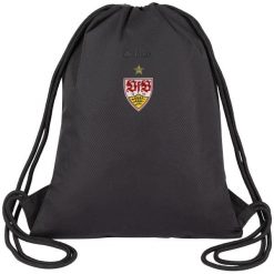 Torba sportowa VfB Stuttgart 2021/22. Czarne torby sportowe JAKO, bez wzorów, z poliesteru. Za 98.66 zł.
