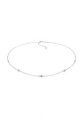 Elli Kurzer Choker Raute Kreuz Geo Design 925 Silber Naszyjniki 1 ct Damski. Naszyjniki damskie Elli, srebrne. Za 283.89 zł.