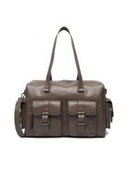 G-Star Raw Torebka EO-LDA8482C Beżowy. Brązowe torebki klasyczne damskie G-Star Raw, z materiału, bez dodatków. Za 359.99 zł.