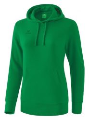 Erima Bluza "ERIMA" w kolorze zielonym rozmiar: 38. Zielone bluzy damskie Erima, bez wzorów, z kapturem. Za 92.21 zł.
