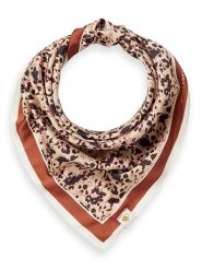 Scotch & Soda Chusta w kolorze kremowo-brązowym rozmiar: onesize. Brązowe chusty damskie Scotch & Soda, bez wzorów, z materiału. Za 100.75 zł.