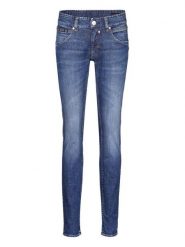Herrlicher Dżinsy "Touch" - Skinny fit - w kolorze niebieskim rozmiar: W31/L32. Niebieskie jeansy damskie Herrlicher. Za 241.56 zł.