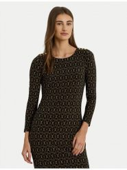 LAUREN RALPH LAUREN Sukienka codzienna 200980037001 Czarny Slim Fit. Czarne sukienki damskie Lauren Ralph Lauren, bez wzorów, z syntetyku, bez ramiączek. Za 1,199.00 zł.