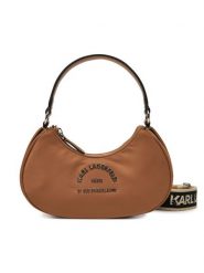 KARL LAGERFELD Torebka A2W30086 Brązowy. Brązowe torebki klasyczne damskie KARL LAGERFELD, z materiału, bez dodatków. Za 469.99 zł.