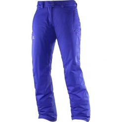 Spodnie narciarskie damskie Salomon Stormspotter 10K/10K. Fioletowe spodnie sportowe damskie Salomon, na zimę, xl, bez wzorów, narciarskie. Za 260.00 zł.