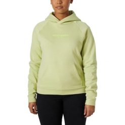Bluza Damska Helly Hansen Core. Zielone bluzy damskie Helly Hansen, bez wzorów, bez kaptura. W wyprzedaży za 284.45 zł.