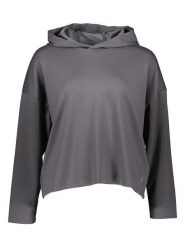 Fila Bluza w kolorze antracytowym rozmiar: L. Czarne bluzy damskie Fila, l, bez wzorów, z kapturem. Za 61.46 zł.