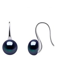 ATELIERS SAINT GERMAIN Srebrne kolczyki z perłami rozmiar: onesize. Szare kolczyki damskie ATELIERS SAINT GERMAIN, z perłą, srebrne, z zapięciem typu bigiel. Za 252.99 zł.