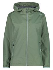 Cmp Kurtka przeciwdeszczowa w kolorze zielonym rozmiar: 38. Zielone kurtki sportowe damskie CMP, bez wzorów, z materiału, bez kaptura. Za 155.15 zł.