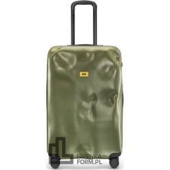 Walizka Icon duża matowa oliwkowa. Zielone walizki Crash Baggage, bez wzorów, duże. Za 1,710.00 zł.