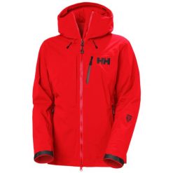 Damska kurtka wodoodporna Helly Hansen Odin Infinity 2.0. Czerwone kurtki damskie Helly Hansen, bez wzorów, bez kaptura. W wyprzedaży za 2,898.00 zł.