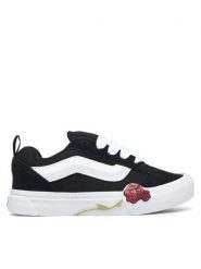 Vans Tenisówki Knu Skool Rose VN000Z9UBZW1 Czarny. Czarne buty sportowe dziewczęce Vans, ze skóry, bez zapięcia. Za 299.99 zł.