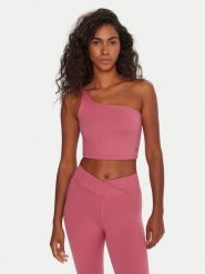 Reebok Biustonosz sportowy Addison RK25187CCW Różowy. Czerwone biustonosze sportowe damskie Reebok, bez wzorów, z syntetyku. Za 129.99 zł.