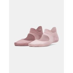 Skarpety Under Armour Breathe Balance 2. Czerwone skarpetki damskie Under Armour, bez wzorów. Za 39.99 zł.