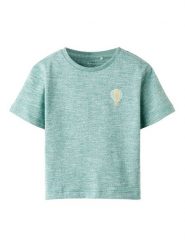NAME IT T-Shirt Fredery 13238143 Zielony Regular Fit. Zielone t-shirty i koszulki chłopięce Name it, bez wzorów, z bawełny, bez kołnierzyka, bez ramiączek. Za 39.99 zł.