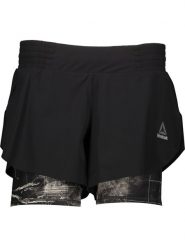 Reebok Szorty funkcyjne "Combat Kickboxing UFC" w kolorze czarnym rozmiar: M. Czarne spodenki sportowe damskie Reebok, m, bez wzorów, z materiału, outdoorowe. Za 122.96 zł.