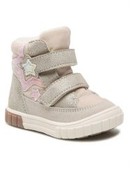 Nelli Blu Kozaki AVO-505-070 Beżowy. Brązowe kozaki dziewczęce Nelli Blu, bez wzorów, ze skóry, bez obcasa, bez zapięcia. Za 139.99 zł.