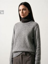 Prążkowany komin - brązowy. Brązowe kominy damskie Sinsay, bez wzorów, prążkowane. Za 25.99 zł.