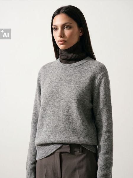 Prążkowany komin - brązowy. Brązowe kominy damskie Sinsay, bez wzorów, prążkowane. Za 25.99 zł.