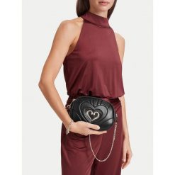 Torebka Eva Minge. Czarne torebki wieczorowe damskie Eva Minge, bez wzorów, bez dodatków. Za 229.99 zł.