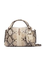 Guess Torebka Yvonne HWKG23 29060 Szary. Szare kuferki damskie Guess, ze skóry, bez dodatków. Za 634.99 zł.