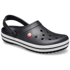 Crocs Damskie Buty Chodaki Klapki Crocband 11016 Clog. Białe klapki damskie Crocs, bez wzorów, z materiału, bez obcasa, bez zapięcia. Za 289.99 zł.
