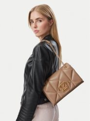 LOVE MOSCHINO Torebka JC4041PP0PLC0105 Beżowy. Brązowe torebki klasyczne damskie Love Moschino, ze skóry, bez dodatków. Za 1,029.00 zł.
