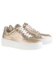 Högl Skórzane sneakersy w kolorze złotym rozmiar: 38. Żółte obuwie sportowe damskie Högl, bez zapięcia. Za 368.96 zł.