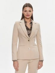 Marciano Guess Marynarka Paula 4RGN24 7046A Beżowy Slim Fit. Brązowe marynarki i żakiety damskie Marciano Guess, z aplikacjami, z syntetyku. Za 1,239.00 zł.