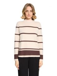 Betty Barclay Sweter w kolorze beżowym rozmiar: 46. Brązowe swetry klasyczne damskie Betty Barclay, bez kołnierzyka. Za 209.95 zł.