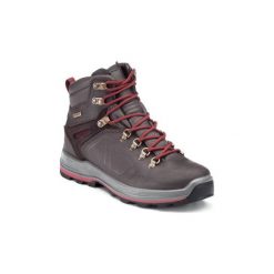 Buty trekkingowe wysokie TREK 500 damskie. Obuwie trekkingowe damskie marki QUECHUA. Za 399.99 zł.