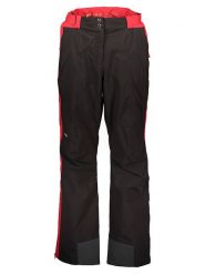 Helly Hansen Spodnie narciarskie "World Cup" w kolorze czarno-czerwonym rozmiar: L. Czarne spodnie dresowe damskie Helly Hansen, l, bez wzorów, z materiału, narciarskie, Primaloft. Za 404.10 zł.