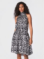 Bruuns Bazaar Sukienka koktajlowa Fifi BBW3130 Szary Regular Fit. Szare sukienki damskie Bruuns Bazaar, bez wzorów, z wiskozy, wizytowe, bez ramiączek. Za 489.99 zł.