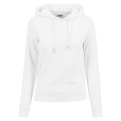 Damska bluza z kapturem Urban Classic basic. Białe bluzy damskie Urban Classics, bez wzorów, z kapturem. Za 134.00 zł.