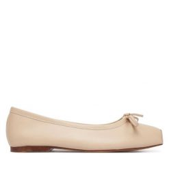 Baleriny Balagan. Brązowe balerinki damskie BALAGAN, bez wzorów. Za 549.99 zł.