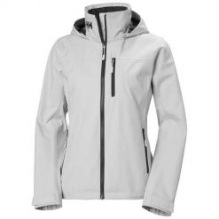 Kurtka uniwersalna damska Helly Hansen Crew. Szare kurtki damskie Helly Hansen, uniwersalny, bez wzorów, z syntetyku, z kapturem. Za 703.35 zł.