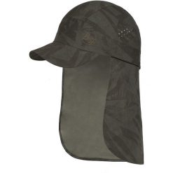 Czapka z nakarcznikiem sahara cap ochrona UVP50. Szare czapki damskie Buff, bez wzorów. W wyprzedaży za 167.93 zł.