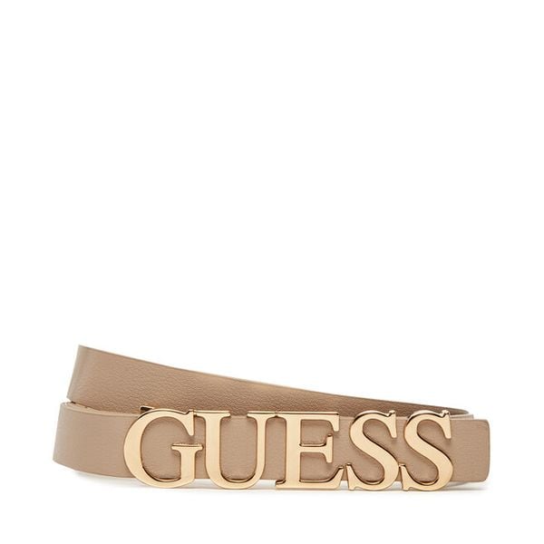 Pasek Damski Guess. Brązowe paski damskie Guess, z aplikacjami. Za 139.99 zł.