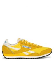 Reebok Sneakersy CLASSIC AZ 100208832 Żółty. Żółte obuwie sportowe damskie Reebok, ze skóry, bez zapięcia. Za 299.99 zł.