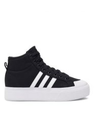 Adidas Sneakersy BRAVADA 2.0 MID PLATFORM IE2317 Czarny. Czarne obuwie sportowe damskie Adidas, z materiału, bez zapięcia. Za 249.99 zł.